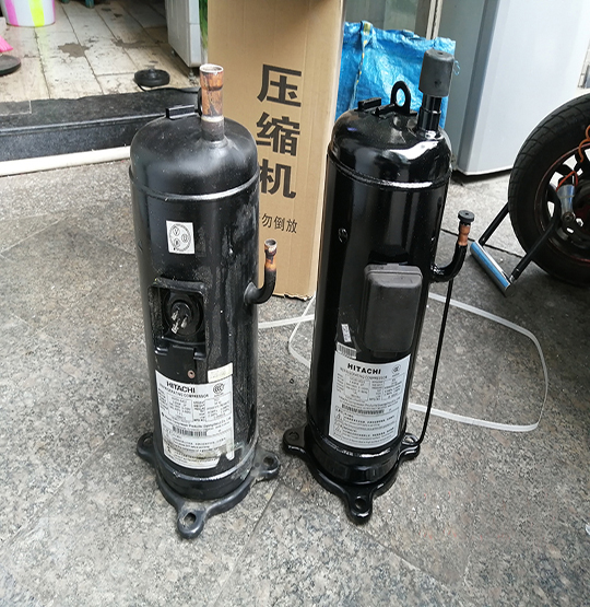 兴仁中央空调压缩机的更换维修